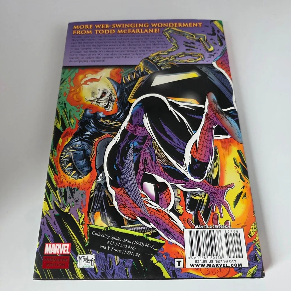 Spider-Man Masques Marvel Premier Edition Hardcover McFarlane Liefeld 2011 First